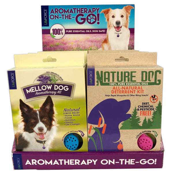 Mellow Dog Aromatherapy Kit POP Display